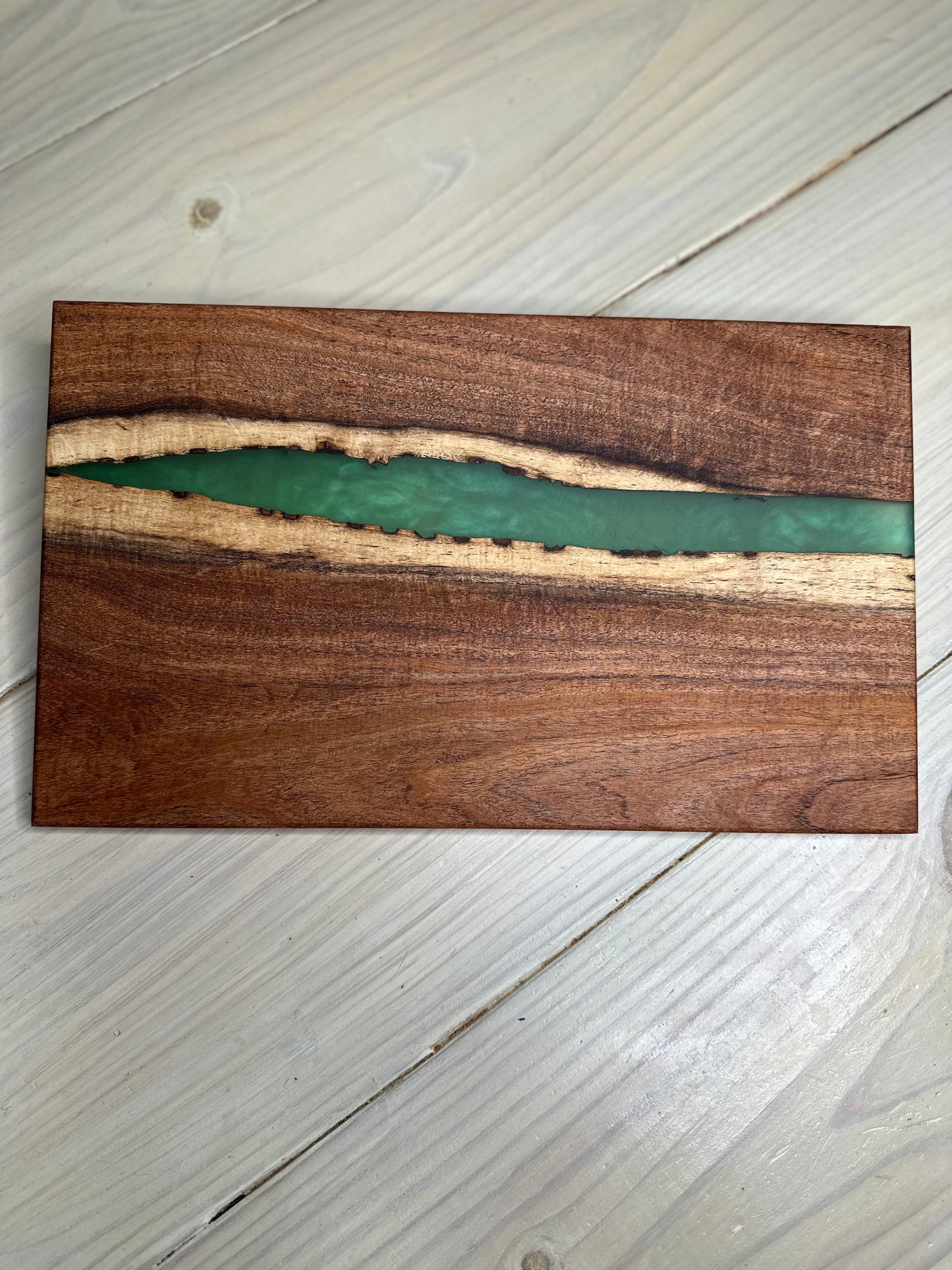 Mesquite & Epoxy Charcuterie Board (thin)