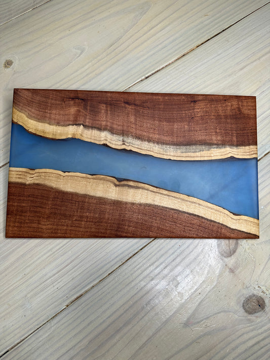 Mesquite & Epoxy Charcuterie Board (thin)